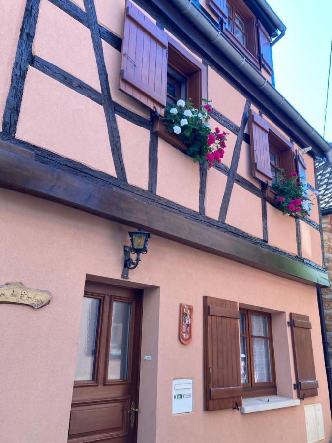 Vila La Maison Du Bonheur Zellenberg Exteriér fotografie